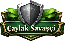 Çaylak Savaşçı rozet